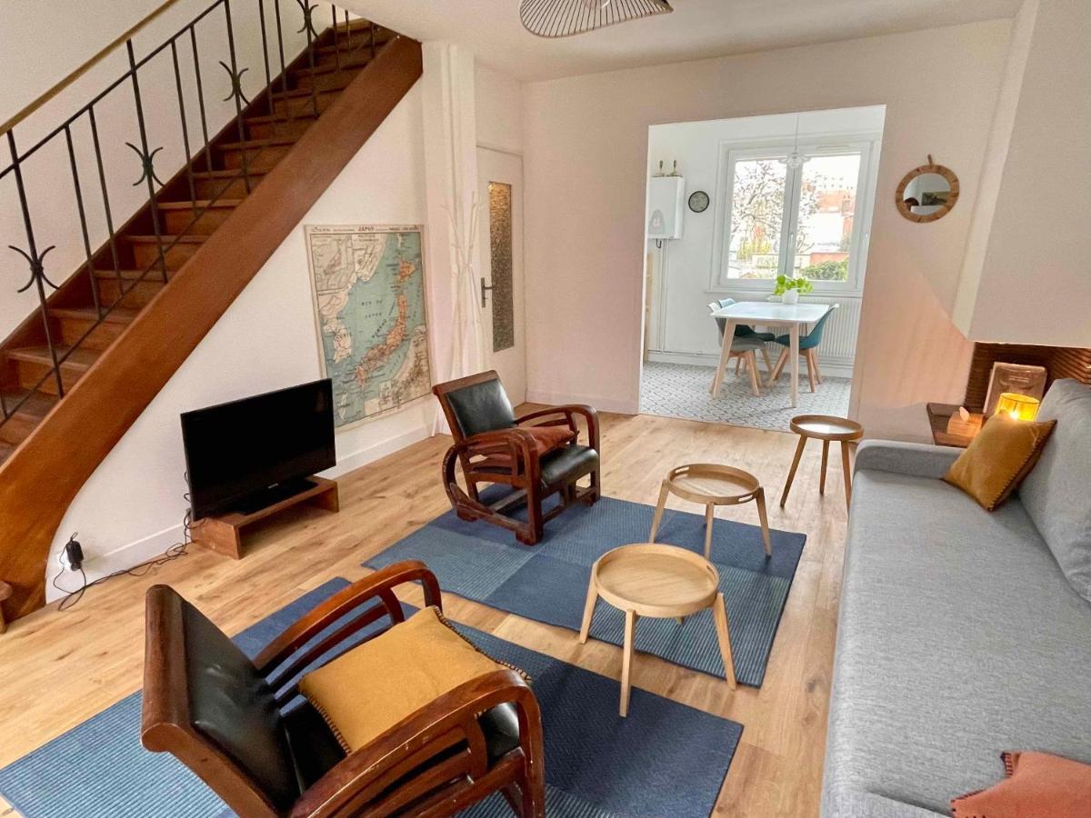 La Chambre Jaune Maison Avec Grande Terrasse Et Garage Prive Villa Lille Bagian luar foto