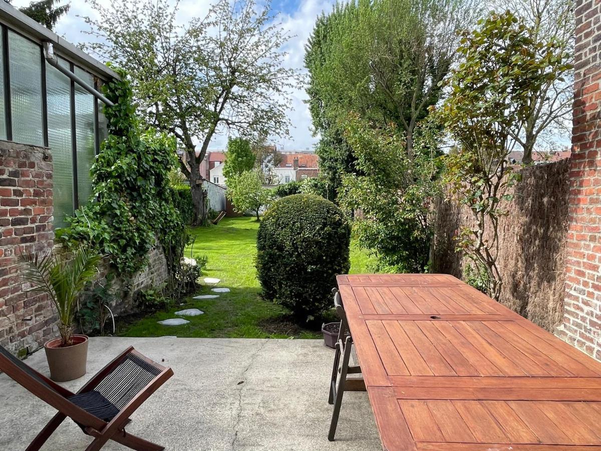 La Chambre Jaune Maison Avec Grande Terrasse Et Garage Prive Villa Lille Bagian luar foto